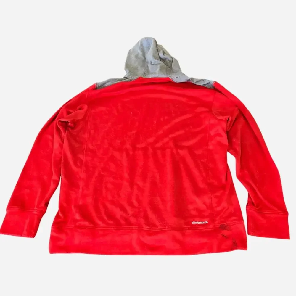 Adidas Men's red Hoodies